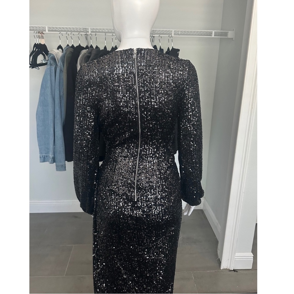Fashion Nova ~ NWT Sequin Maxi Dress/Gown - Picture 10 of 12